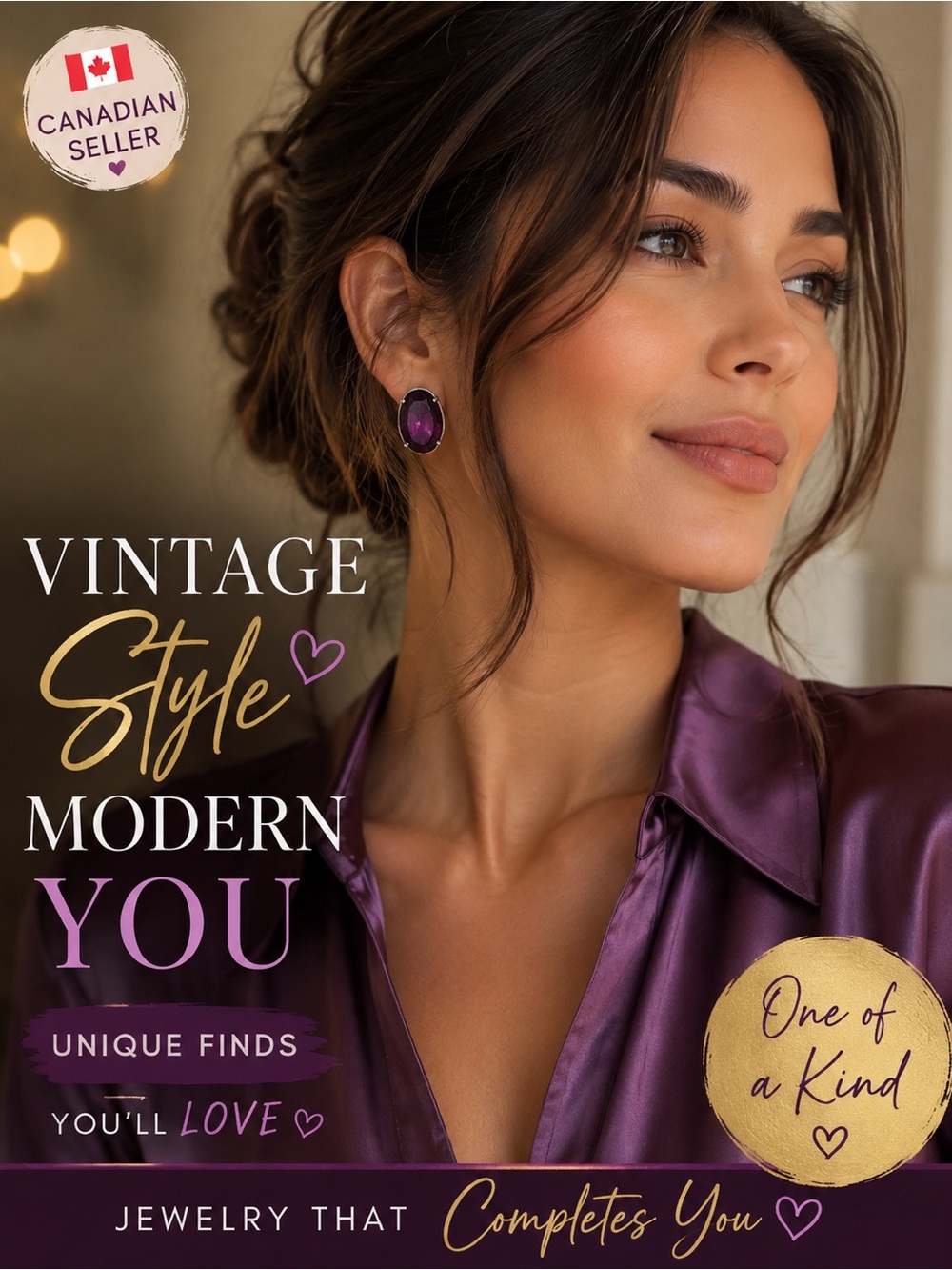 Vintage to Modern Earring Pairs